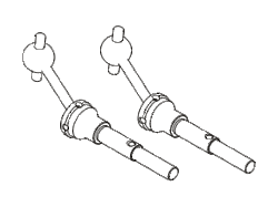 STD-529SP TT-01 Universal Drive Shaft Set(29mm)