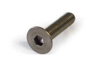 STR-3306 Titanium Hex Screw Countersunk Head 3x6mm 30pcs