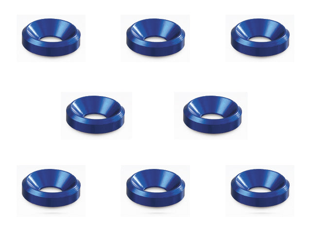 SGE-16BY 4㎜ Aluminum dish washer Yokomo Blue