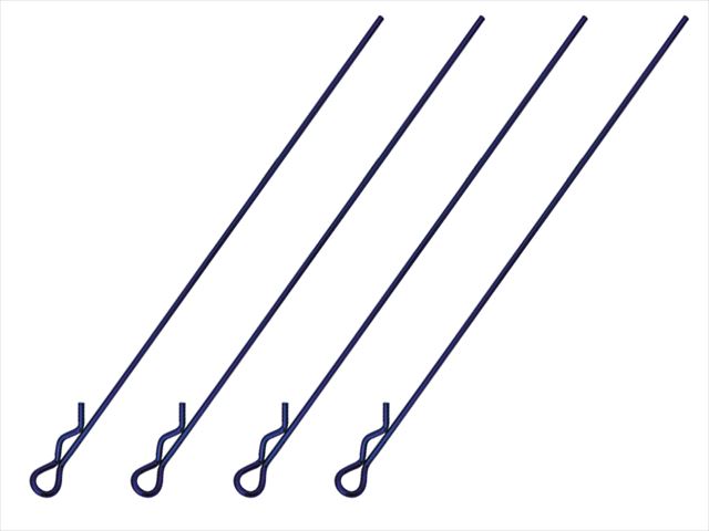 SGF-03B Body Hook Pin Long L95 mm 4 pcs. Dark Blue