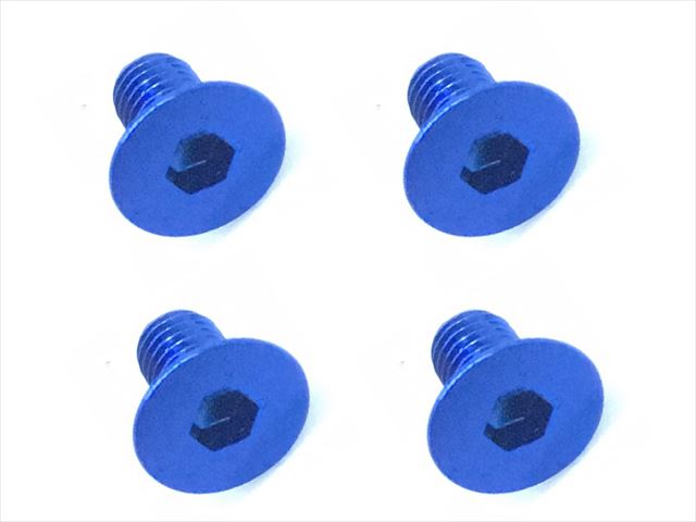 SAR-306BY 3x6 70-75 Jura Hex Dish Screw (Dark Blue / 4pcs)