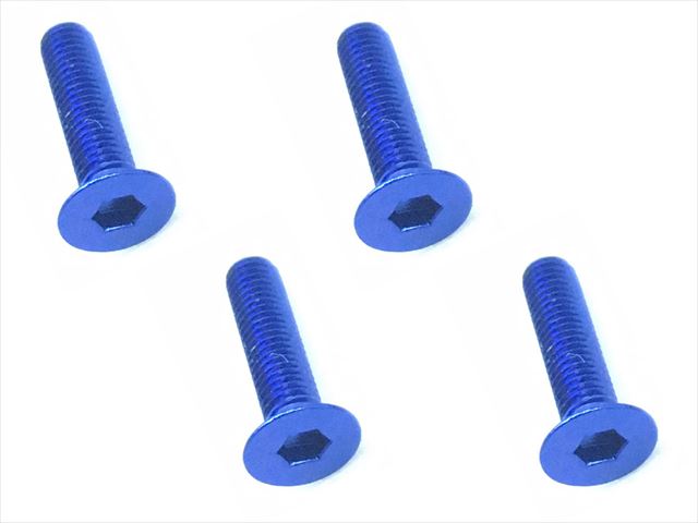 SAR-314BY 3x14 70-75 Jura Hex Dish Screw (Dark Blue / 4pcs)