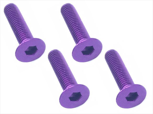 SAR-314P 3x14 70-75 Jura Hex Dish Screw (Purple / 4pcs)