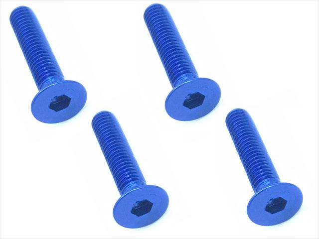 SAR-315BY 3x15 70-75 Jura Hex Dish Screw (Dark Blue / 4pcs)