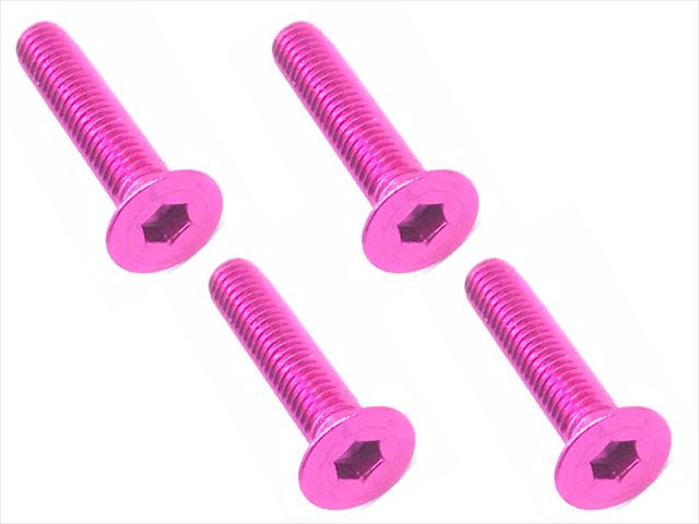 SAR-315PK 3x15 70-75 Jura Hex Dish Screw (Pink / 4pcs)