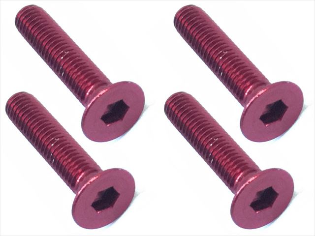 SAR-315R 3x15 70-75 Jura Hex Dish Screw (Red / 4pcs)