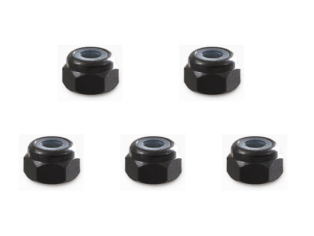 SGX-03BK 3㎜ Aluminum nylon nut Black