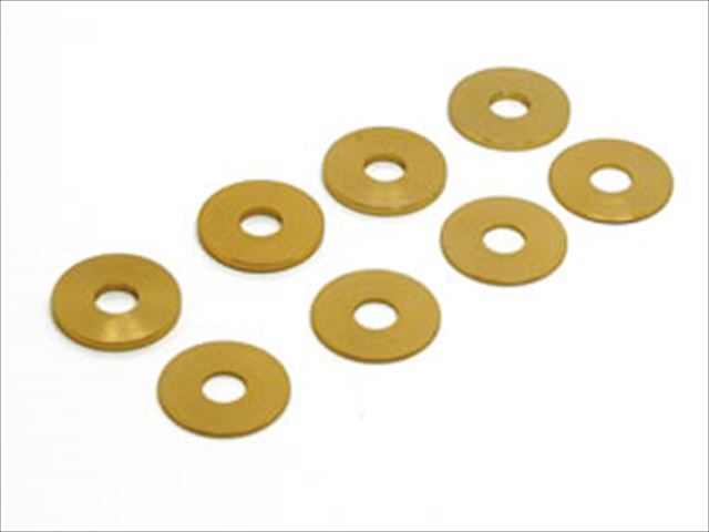 SGE-18G Aluminum wheel spacer (gold)0.5t & 1.0t each 4pcs.
