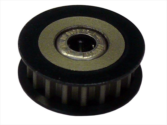 SGE-317WBK Aluminum Center 1way pulley 17T (general purpose) bla