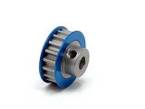 SGE-318 Aluminium Center Pulley 18T Blue