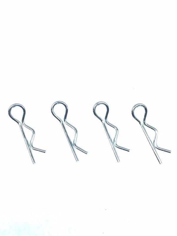 SGF-01S  Body Hook pin(small) 4 Pcs. Silver