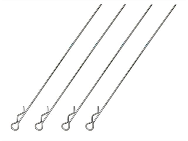 SGF-03S Body Hook Pin Long L95 mm 4 pcs. silver
