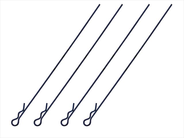 SGF-04B Body Hook Pin Long L110 mm (small head) 4 pcs. Dark Blu