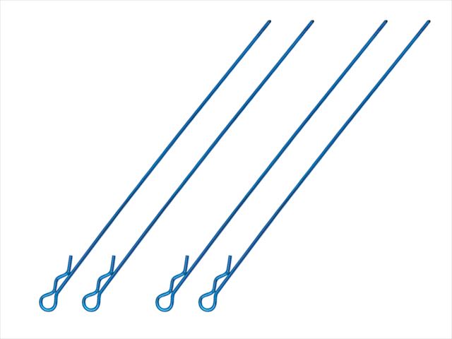 SGF-04TB Body Hook Pin Long L110 mm (small head) 4 pcs. TAMIYA
