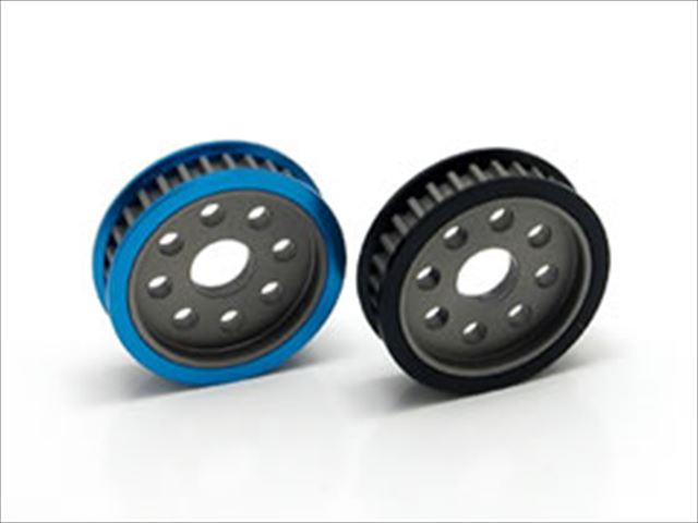 STA-330 Aluminum rear pulley 30T (blue)