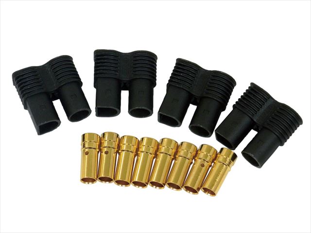 SGC-26F  Small European connector with housing (4 Female pcs.)