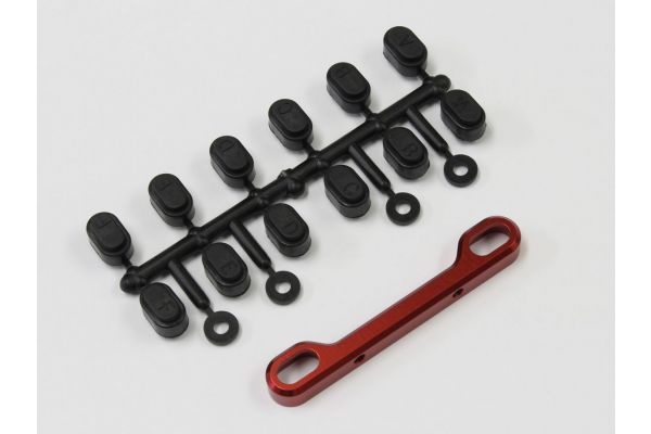 TF266 Aluminum Rear Sus. Holder (+7/TF7)