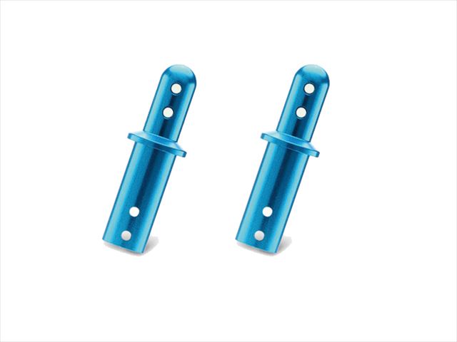 TGE-130TB Aluminum body mount cap S (TAMIYA Blue)30L