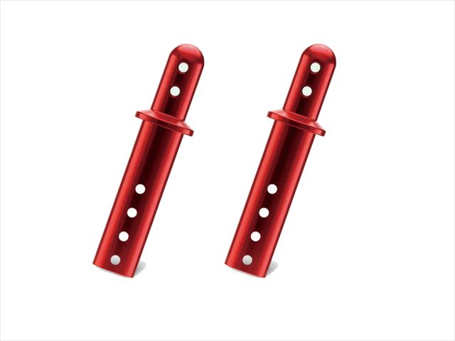 TGE-138R Aluminum body mount cap M (red)38L