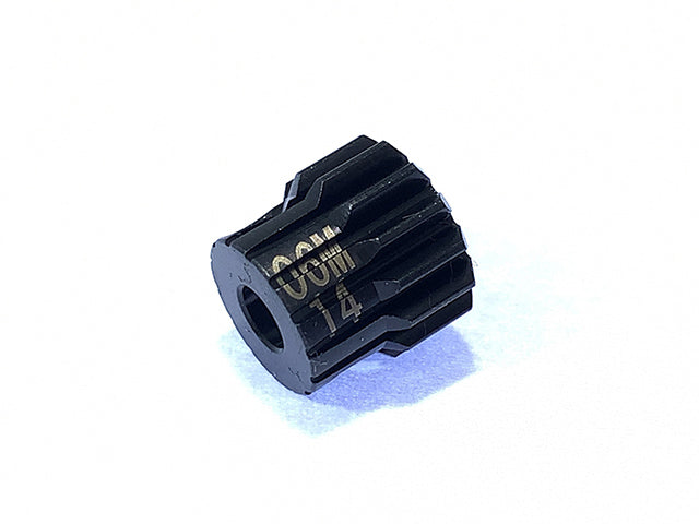 TGE-814 06M Hard Steel Pinion Gear 14T (for TAMIYA)