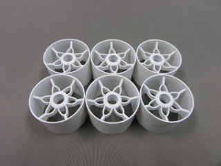 TN-983 YRX12 Front Wheels White 6pcs