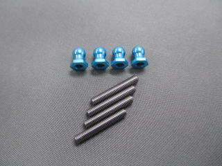 TN-452 Damper End Ball Set for Tamiya GF-01