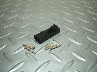 TN-111BK Tamiya Connector Set Black 1pcs