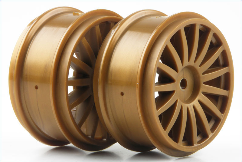 TRH121GL DRX 15 Spoke Gold Wheels - 2 Pcs