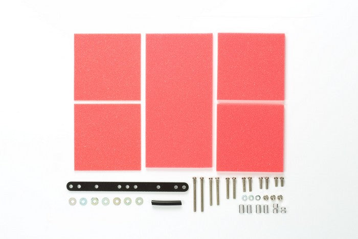 15492 Brake Sponge Set - 1/2/3mm Red