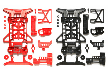 95242 Super X Chassis Set - Reinforced (Red/Black)