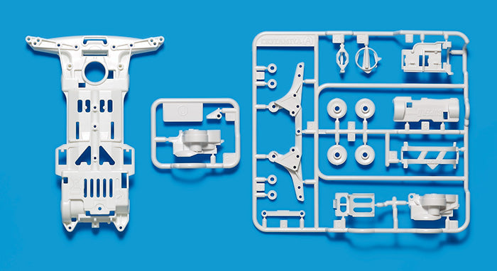 95256 Super II Reinforced Chassis - White