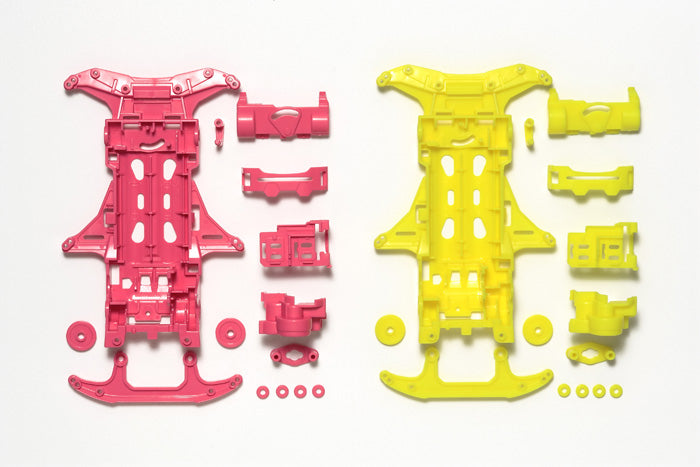 94838 VS FLUORESCENT-COLOR CHASSIS SET (PINK/YELLOW)