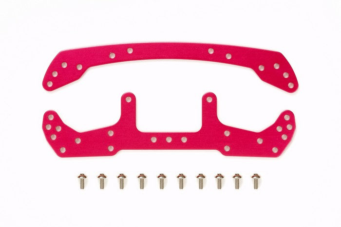 95050 Duralumin Wide F/R Plate - Pink