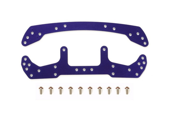 95051 Duralumin Wide F/R Plate - Violet