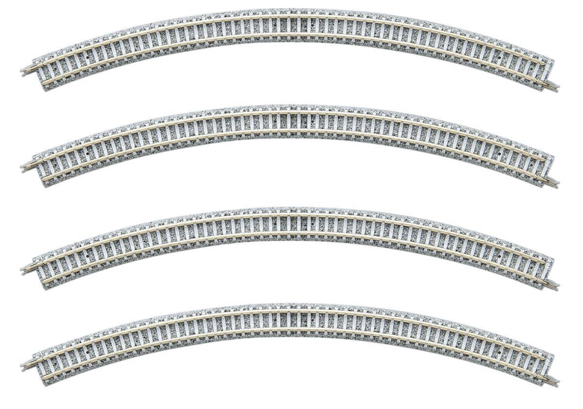 1196 Fine Track Curved PC Tracks C354-45-PC (F) (Set of 4)