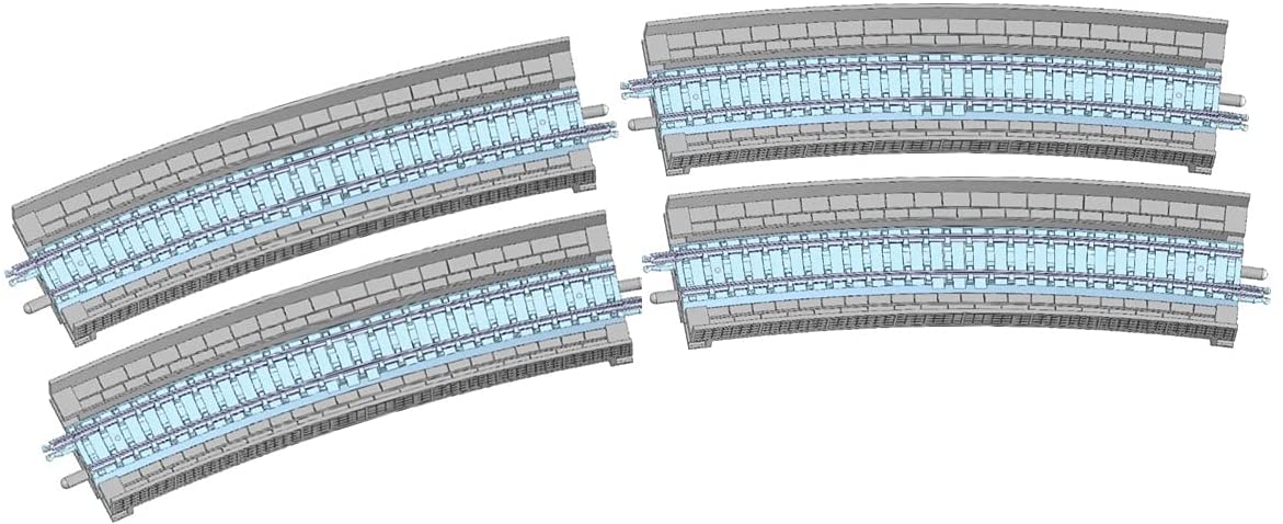 1876 Fine Track Overhead Curved PC Tracks HC541-15