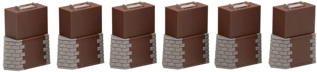 3271 Brick Pier (Square Type) (6 Pieces)