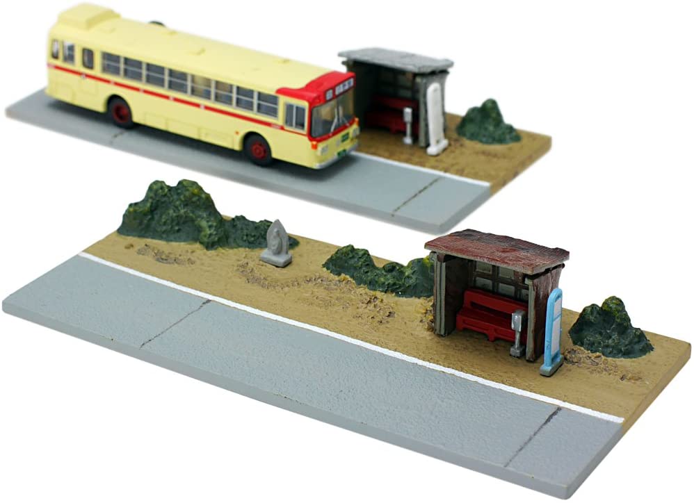 262978 Visual Scene Accessory 008-4 Bus Stop B4 (Country Type)