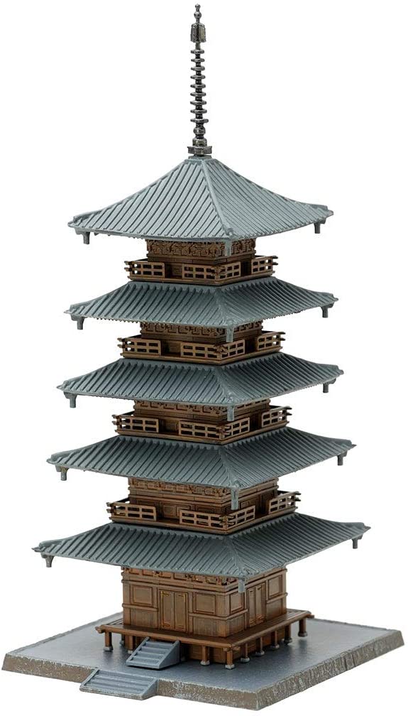 311614 The Building Collection 030-4 Japanese Temple C4 (Five-st