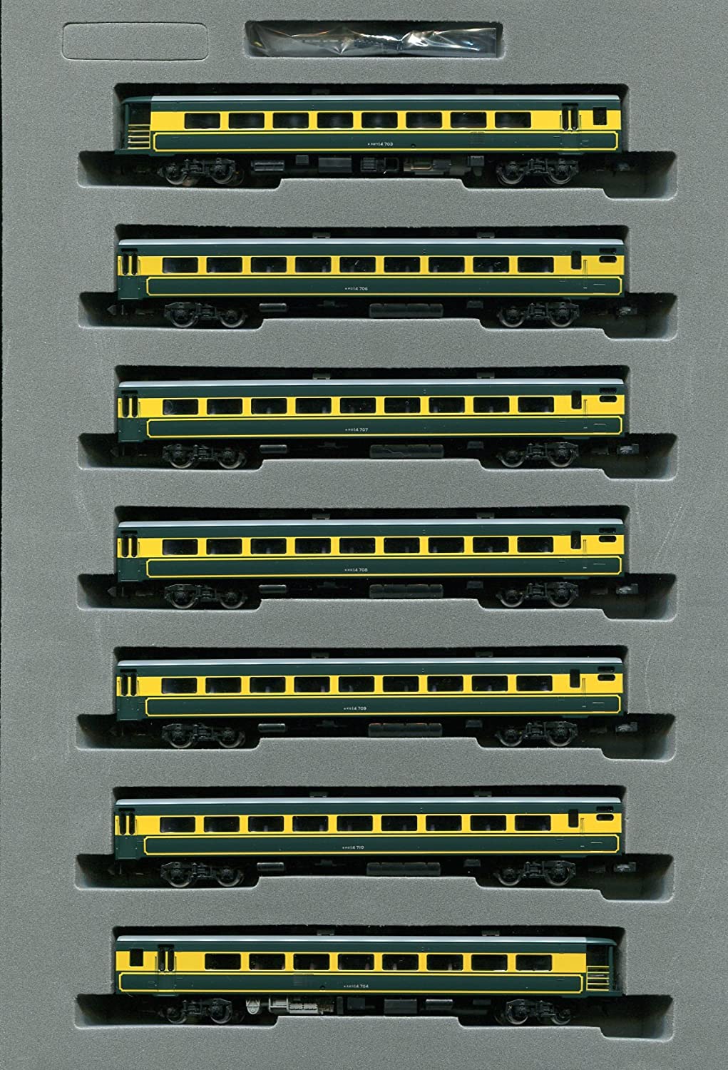 92819 J.R. Coaches Series 14-700 `Saloon Car Naniwa` (7-Car Set)