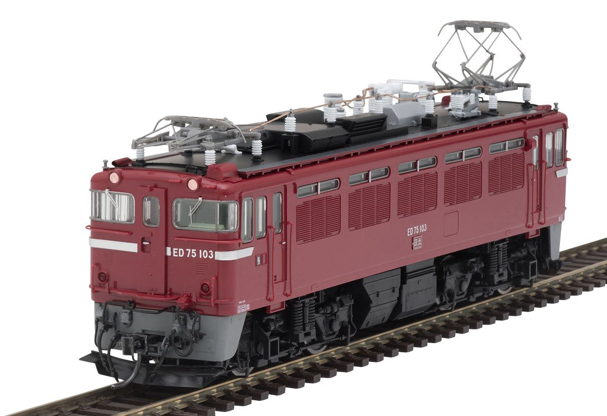 HO-164 JNR Electric Locomotive Type ED75-0 (Late Type)