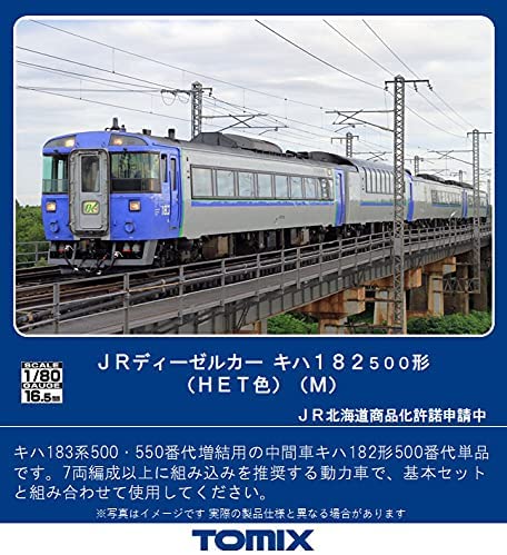 HO-417 1/80(HO) J.R. Diesel Car KIHA182-500 (HET Color) (M)