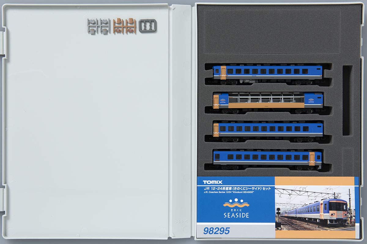 J.R. Coaches Series 12/24 `Kinokuni SEA SIDE` Set (4-Car Set)