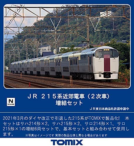 98445 J.R. Series 215 Suburban Train (2nd Edition)