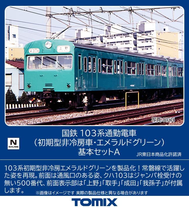 [PO NOV 2023] 98534 J.N.R. Commuter Train Series 103 (Early Type