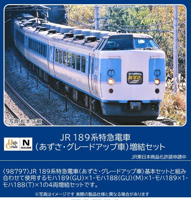 98798 J.R. Series 189 Limited Express Train (Azusa