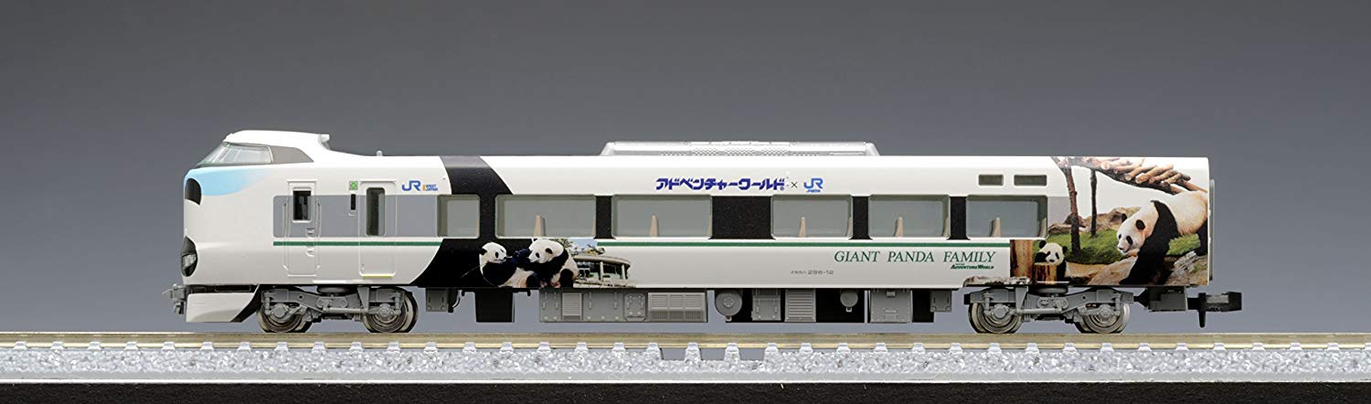 98987 JR Limited Express Series 287 Panda Kuroshio/Smile Adventu
