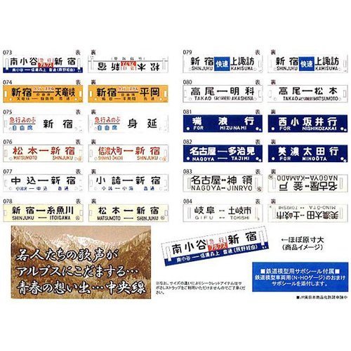 208969 The Sabo Collection Vol.7 - Featured Chuo Line - 12 piece