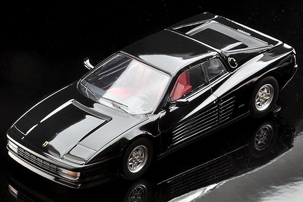 TLV Neo 1/64 TLV-NEO FERRARI TESTAROSSA (BLACK)