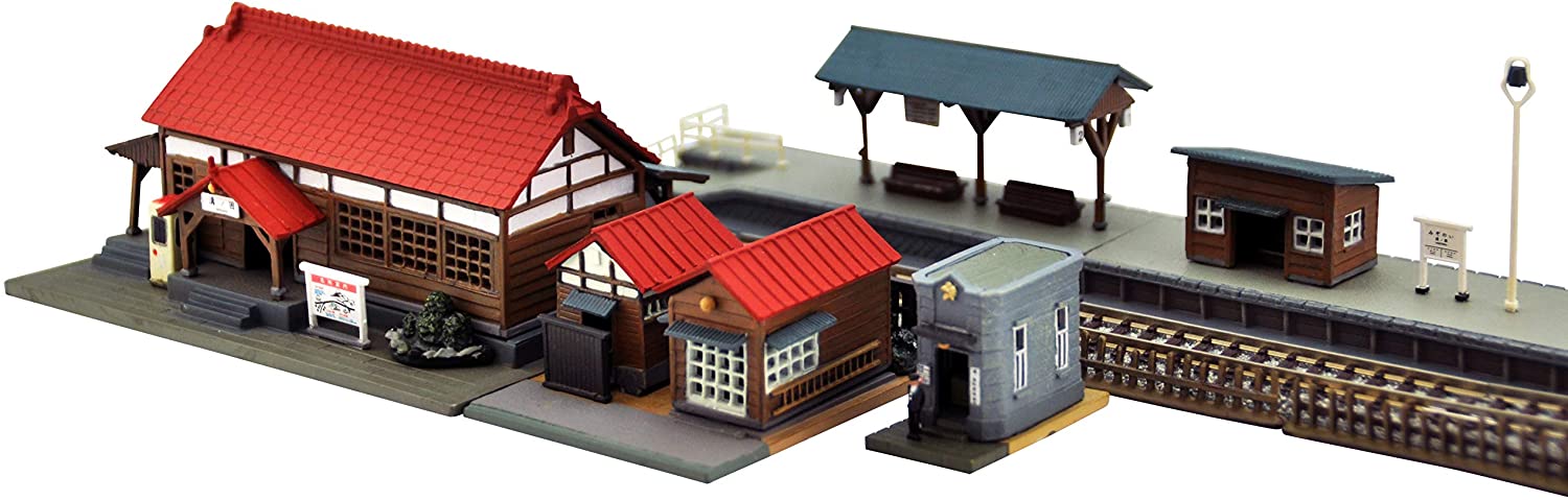 311805 The Building Collection 073-4 Commuter Rail Station & Acc